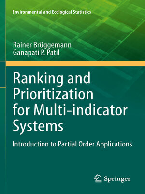 cover image of Ranking and Prioritization for Multi-indicator Systems